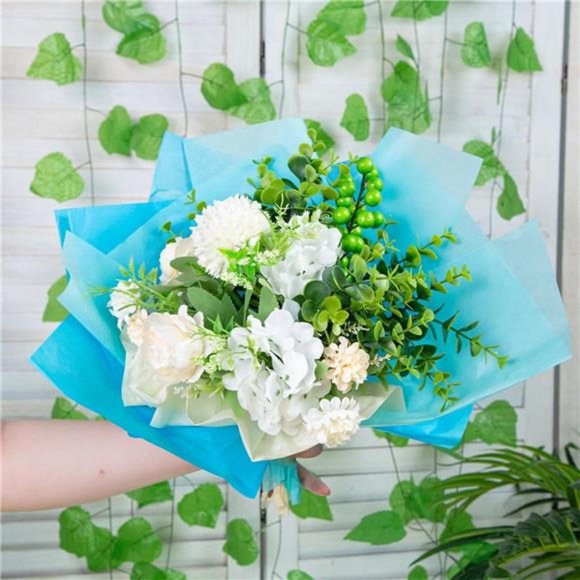 450 Sheets Multicolor Tissue Paper, Gift Wrapping Paper for Birthday Gift DIY - Picture 4 of 6